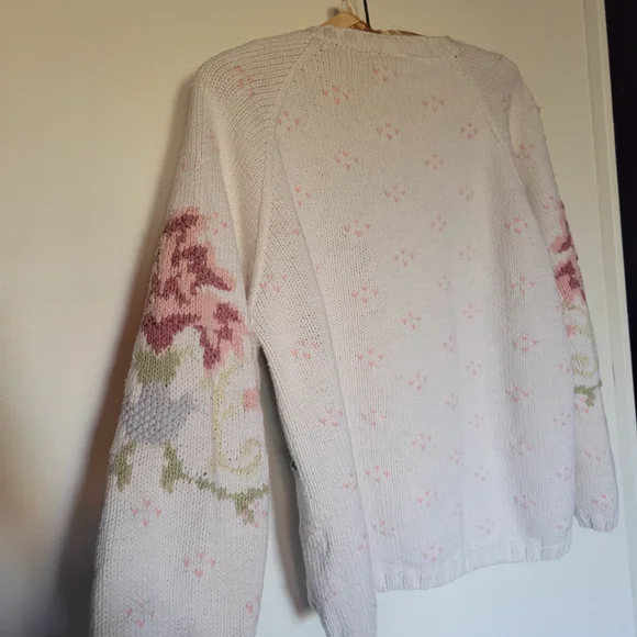 Floral Patterned Sweater - Multicolor - Picture 5 of 9